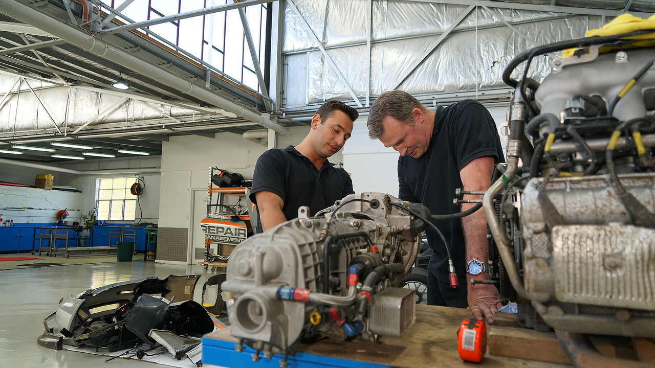 Automotive Diesel Engine Technology student and teacher