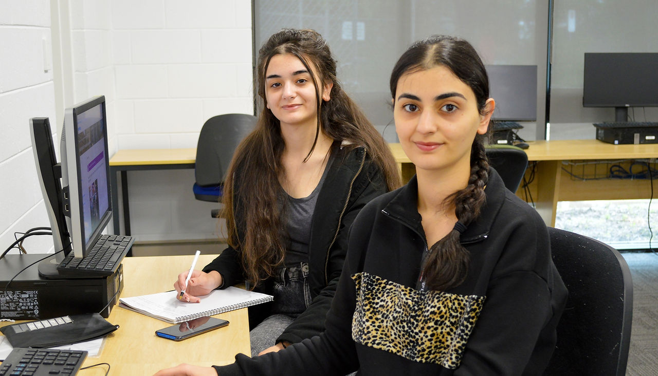 English Language students in classroom