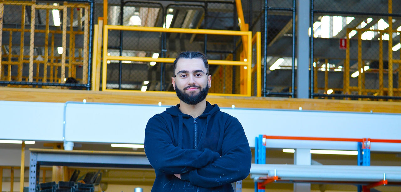 Trades student