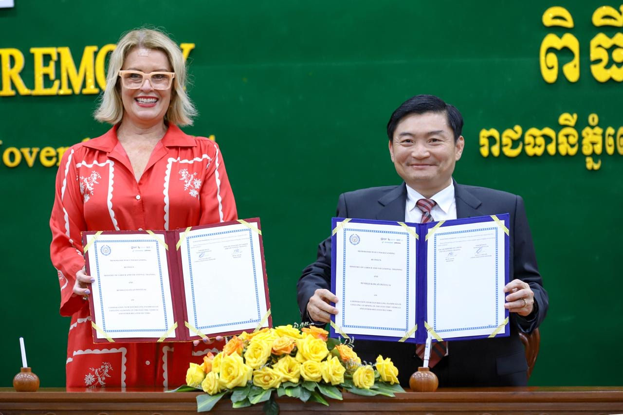 MOU with Cambodian Ministry of Labour and Vocational Training
