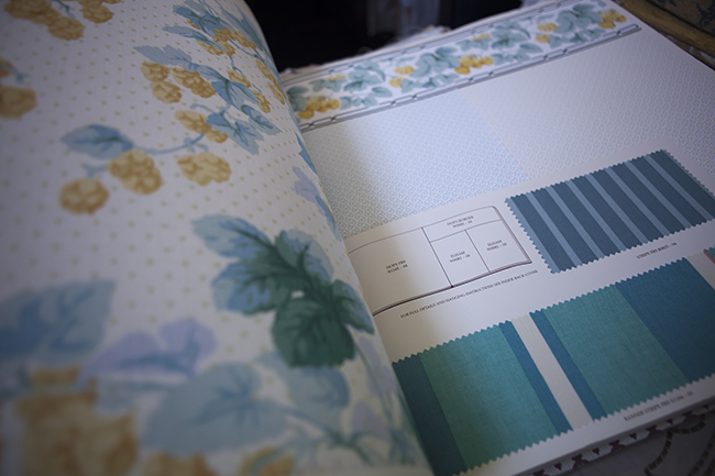 A sample book from Tony Cardamone's collection