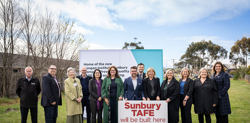 Site of new Kangan Institute campus in Sunbury unveiled