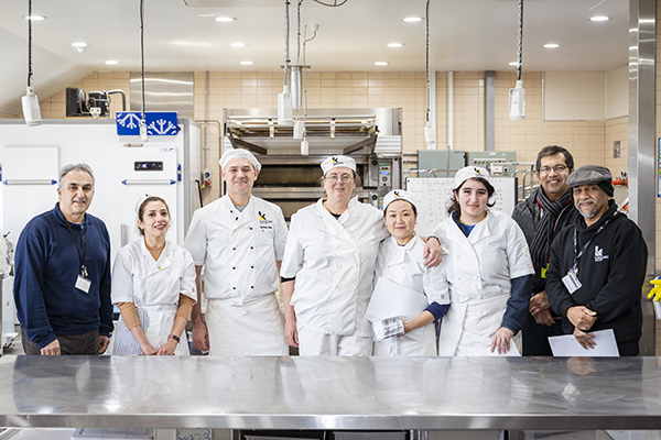 Baking team at Kangan Institute