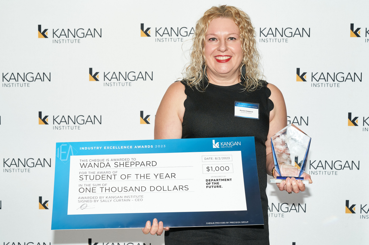 Wanda Sheppard - Kangan Institute Student of the Year