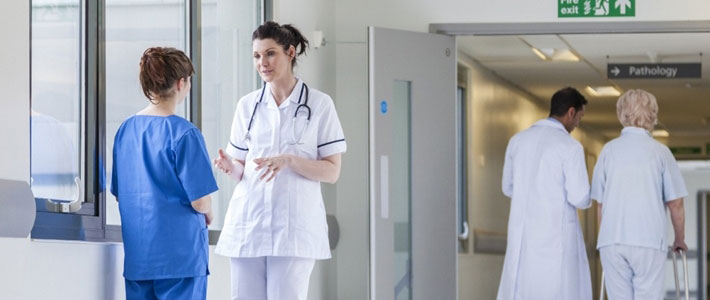 Two Nurses talking