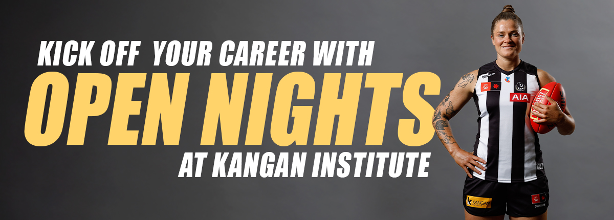 Kangan Institute Open night banner